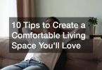comfortable living ideas tips